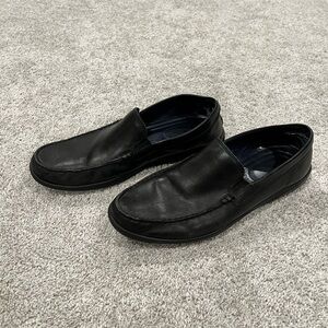 Cole Haan Black Leather Loafers